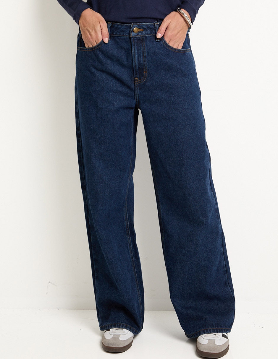 Jeans amplio para mujer