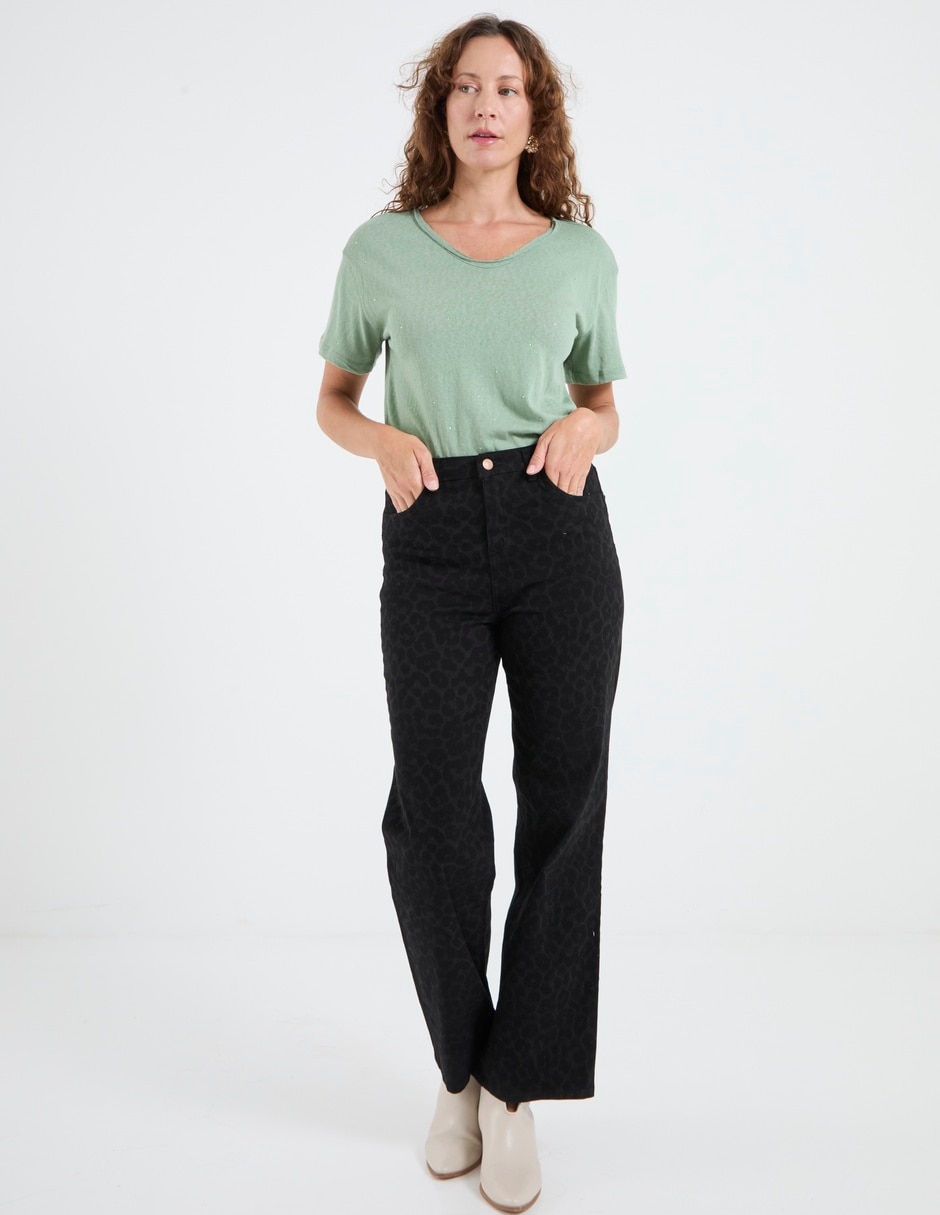 Jeans straight para mujer
