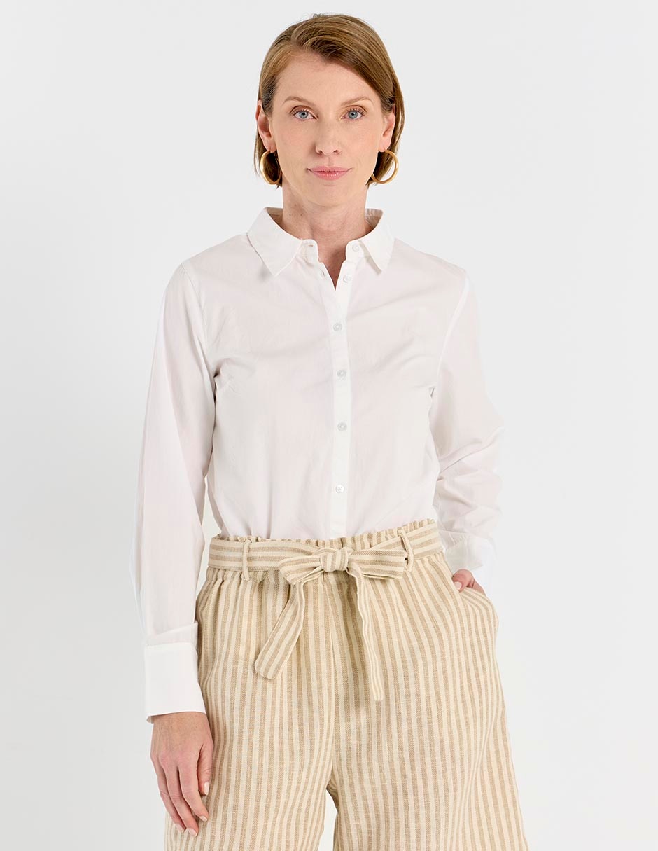 Blusa Weekend manga larga para mujer