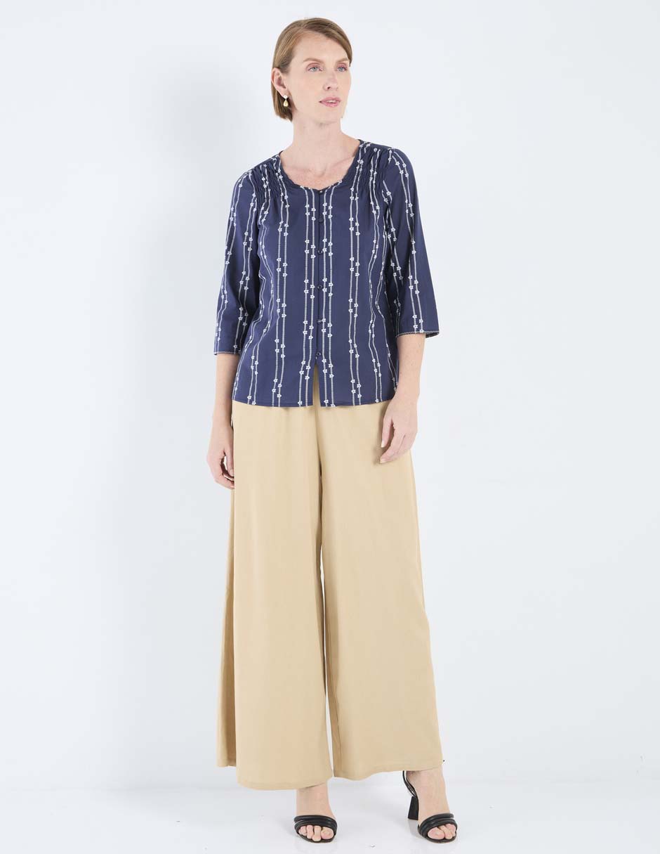 Pantalón wide leg para mujer 3