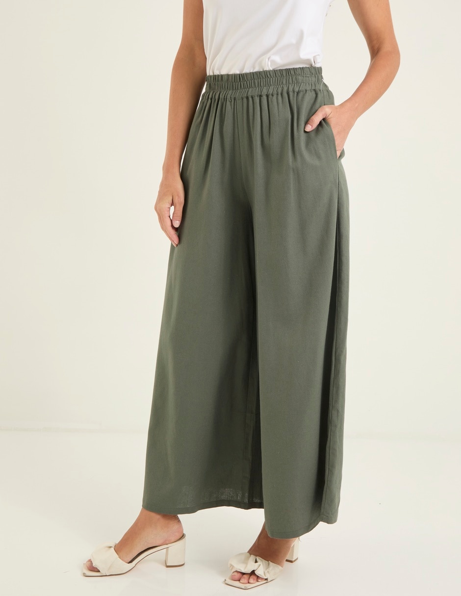 Pantalón wide leg para mujer Pantalón wide leg para mujer