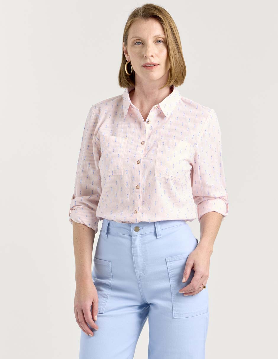 Blusa manga larga para mujer 1