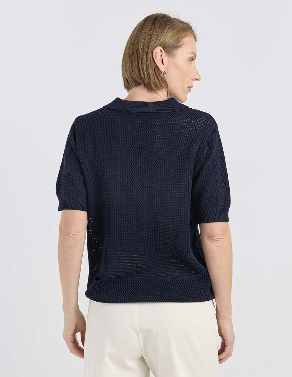 Blusa Petite Studio manga larga para mujer 5