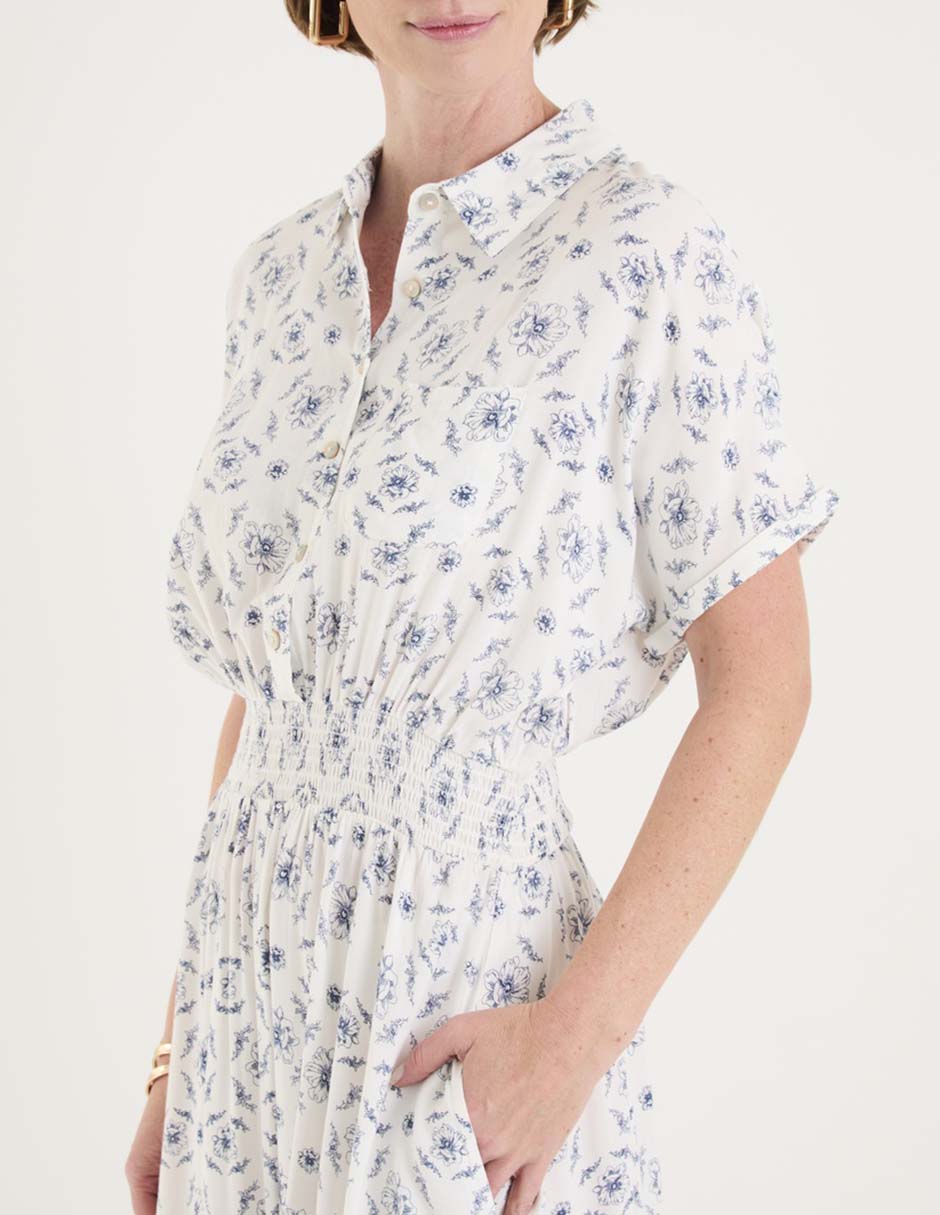 Vestido midi casual para mujer 4