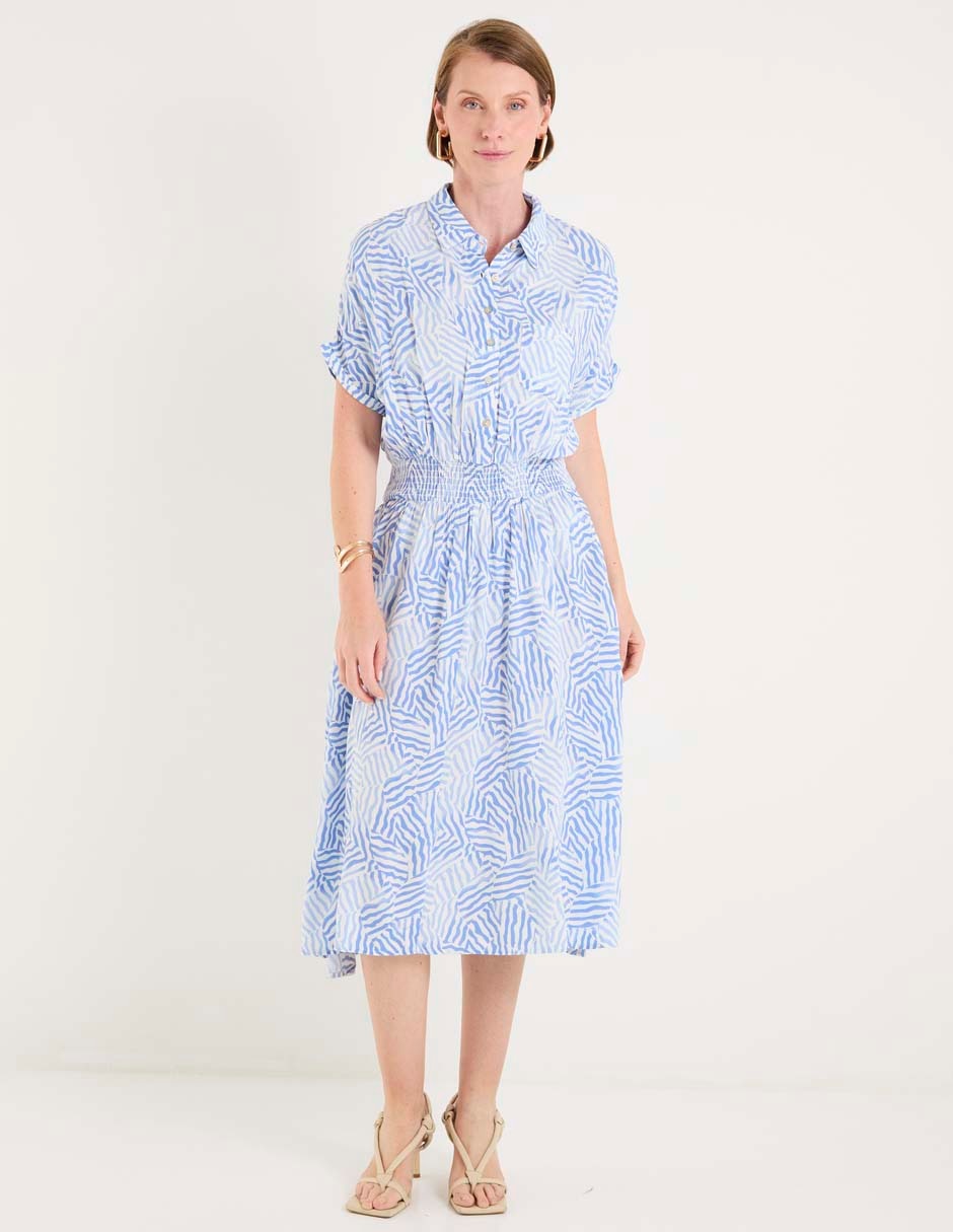 Vestido midi casual para mujer