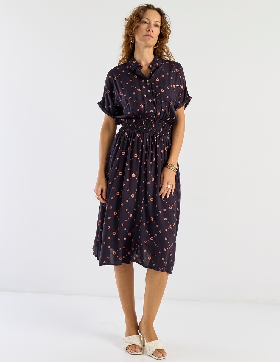 Vestido midi casual para mujer 5