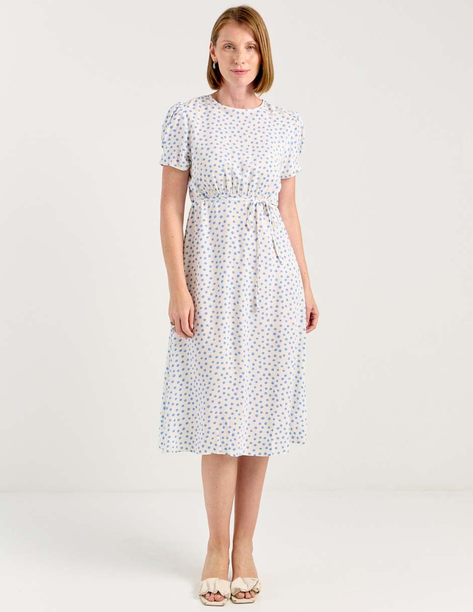 Vestido midi casual para mujer Vestido midi casual para mujer
