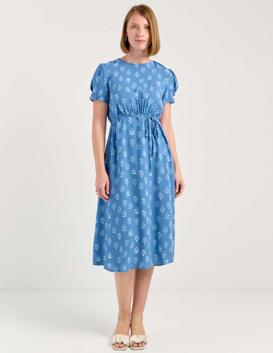 Vestido midi casual para mujer