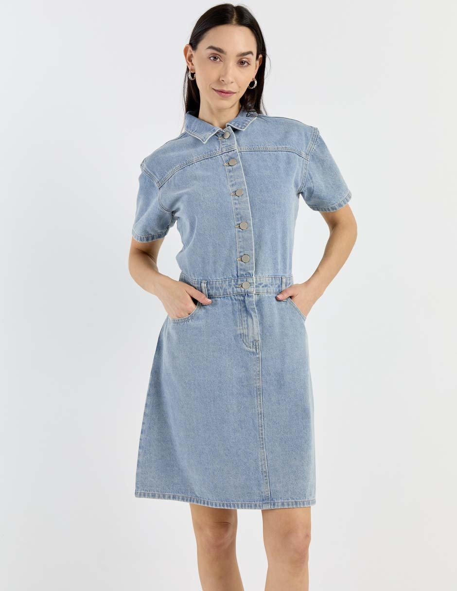 Vestido corto casual para mujer