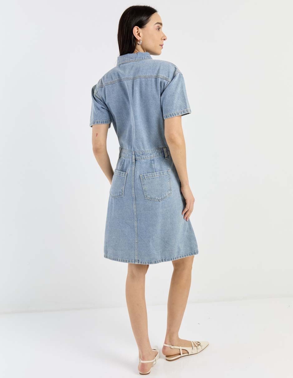 Vestido corto casual para mujer