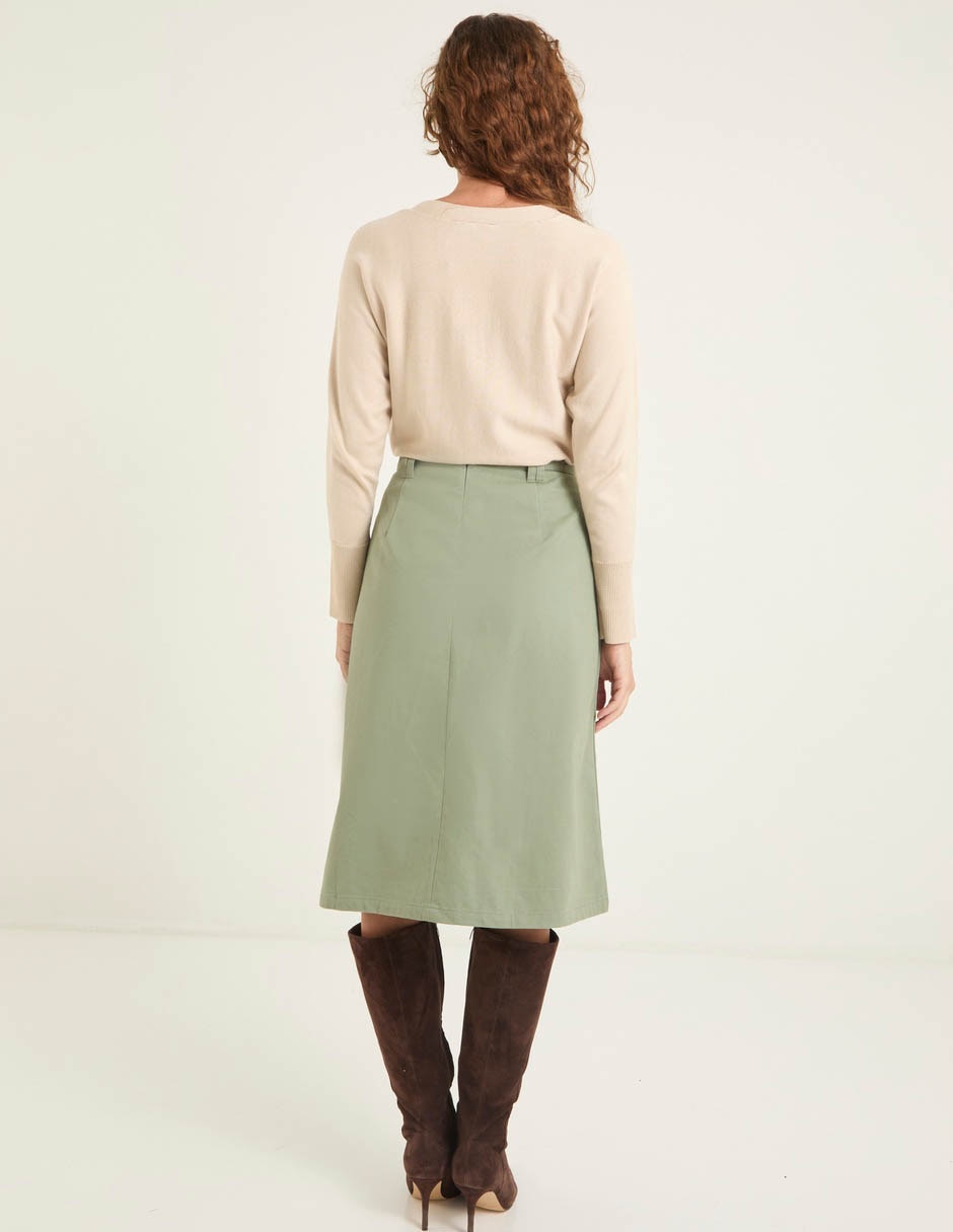 Falda midi Weekend a la cintura