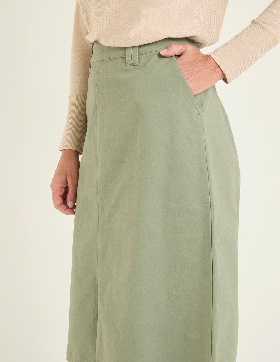 Falda midi Weekend a la cintura