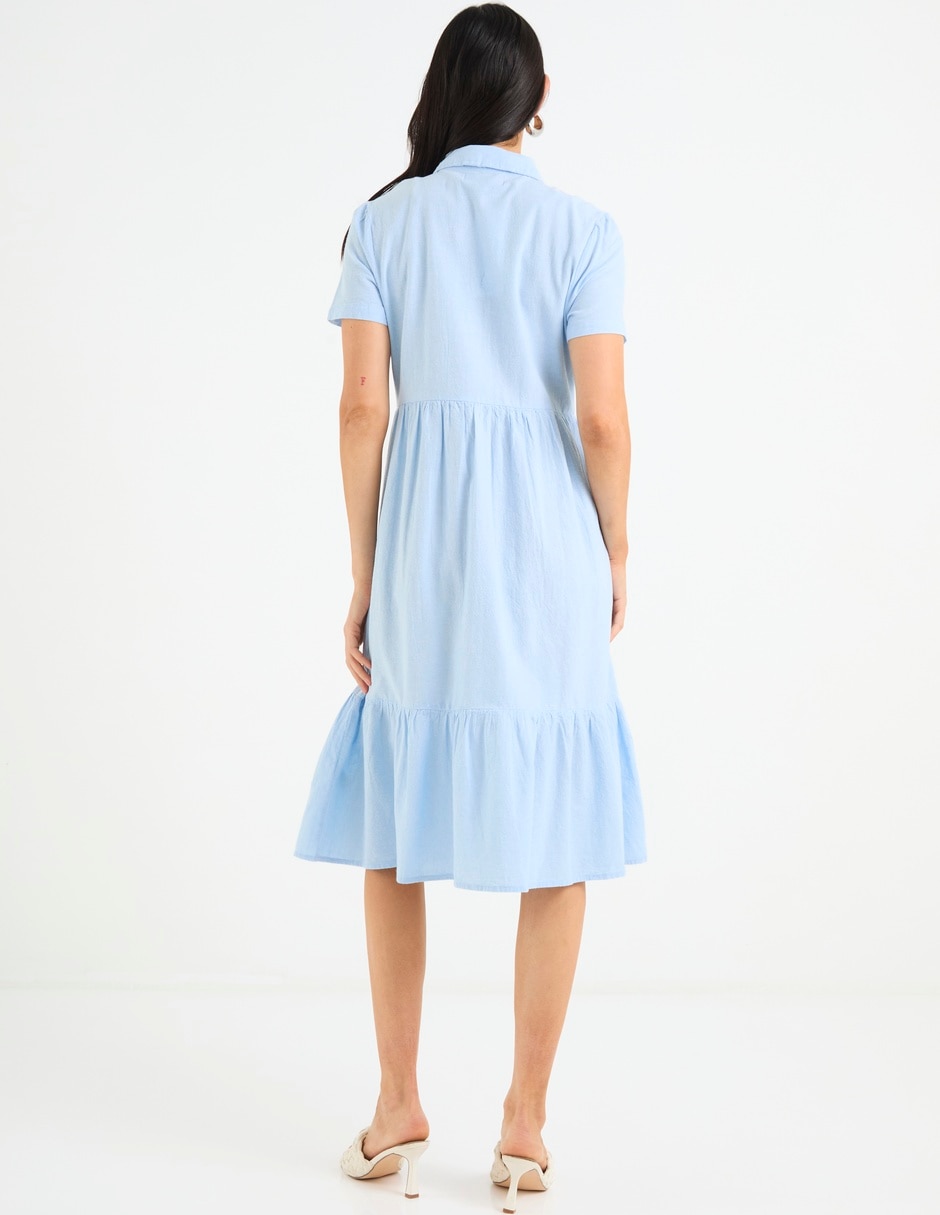 Vestido midi casual para mujer 4