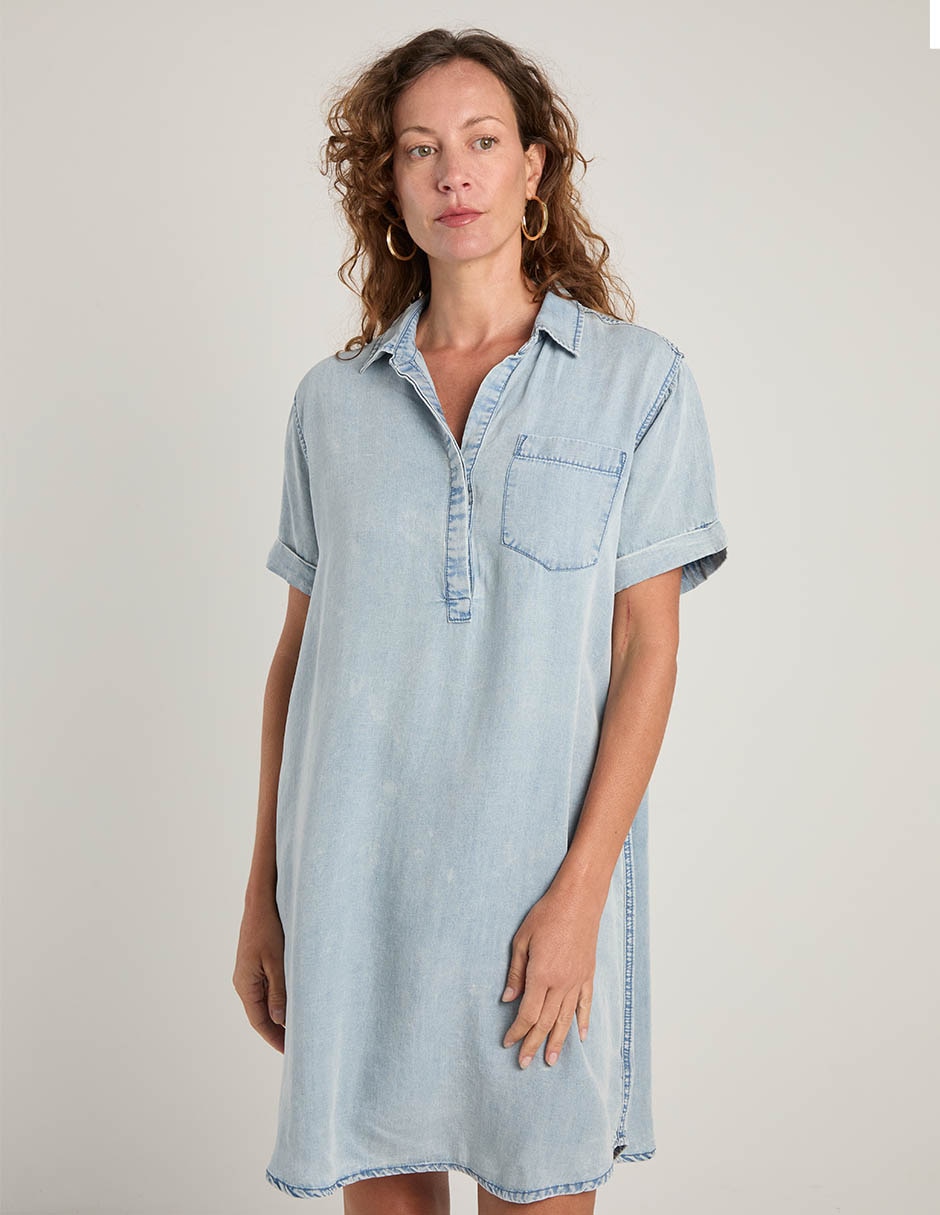 Vestido corto casual para mujer