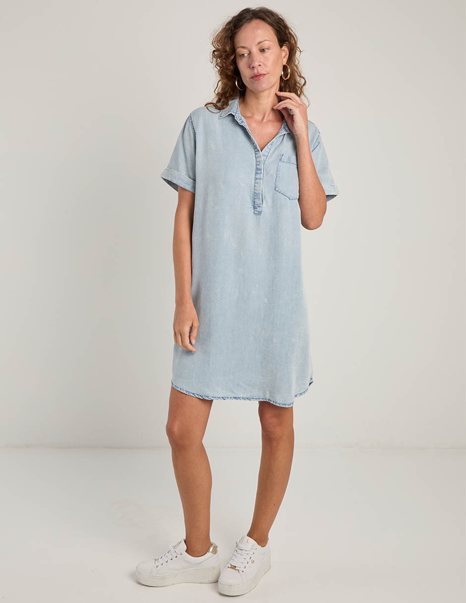 Vestido corto casual para mujer