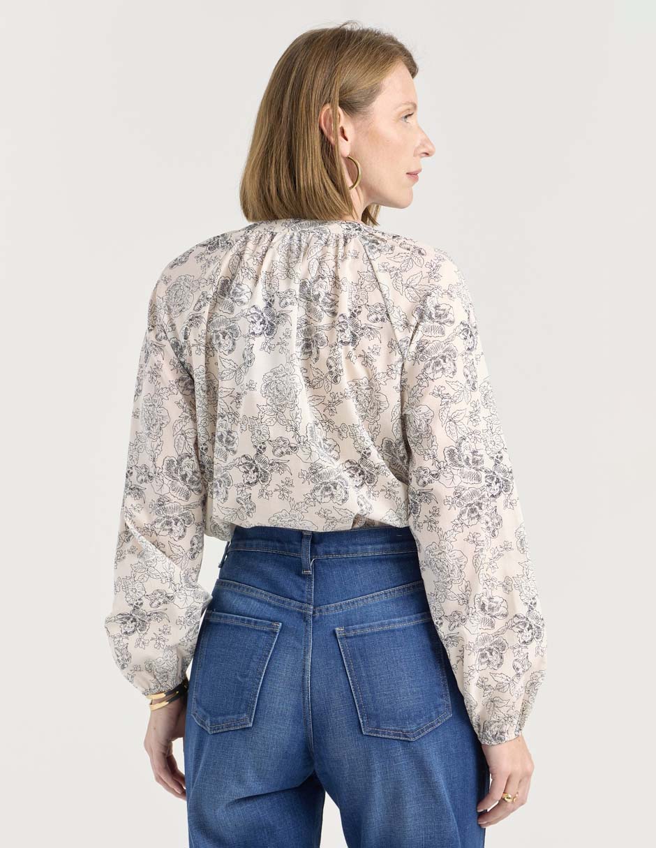 Blusa manga larga para mujer 6