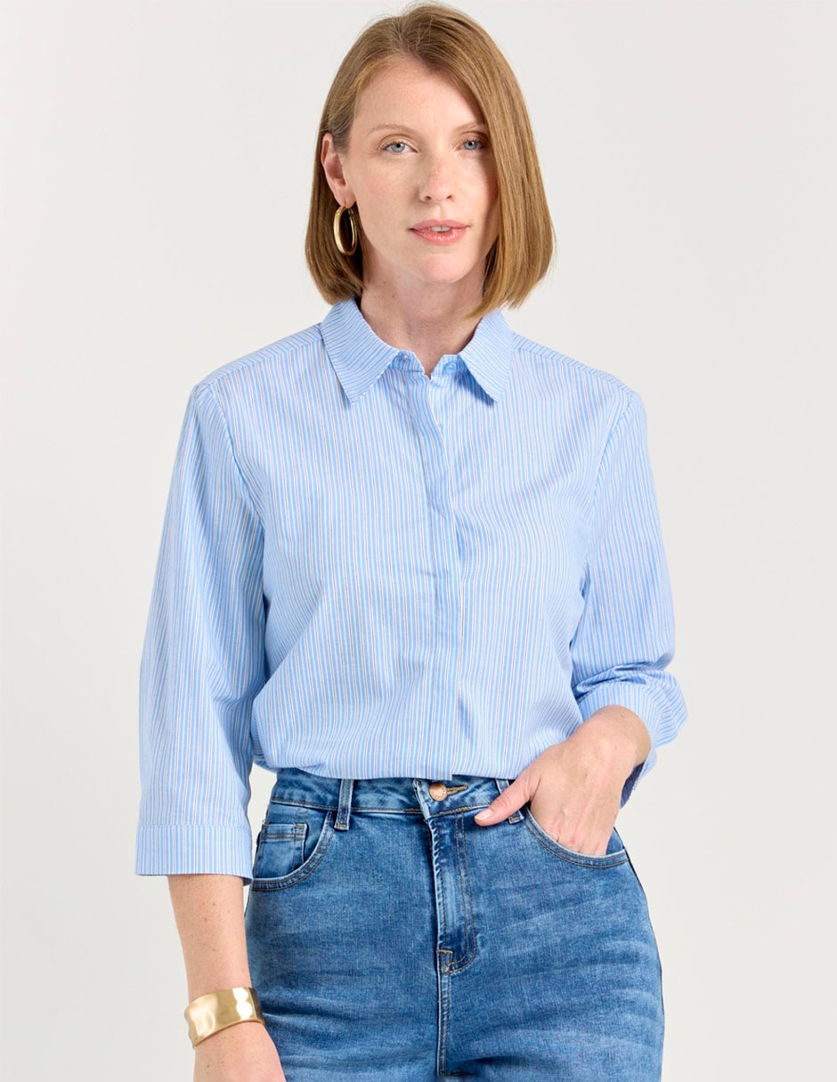 Blusa Weekend manga 3/4 para mujer