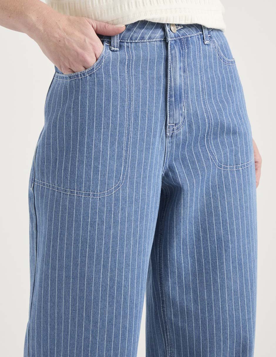 Jeans wide leg para mujer 3