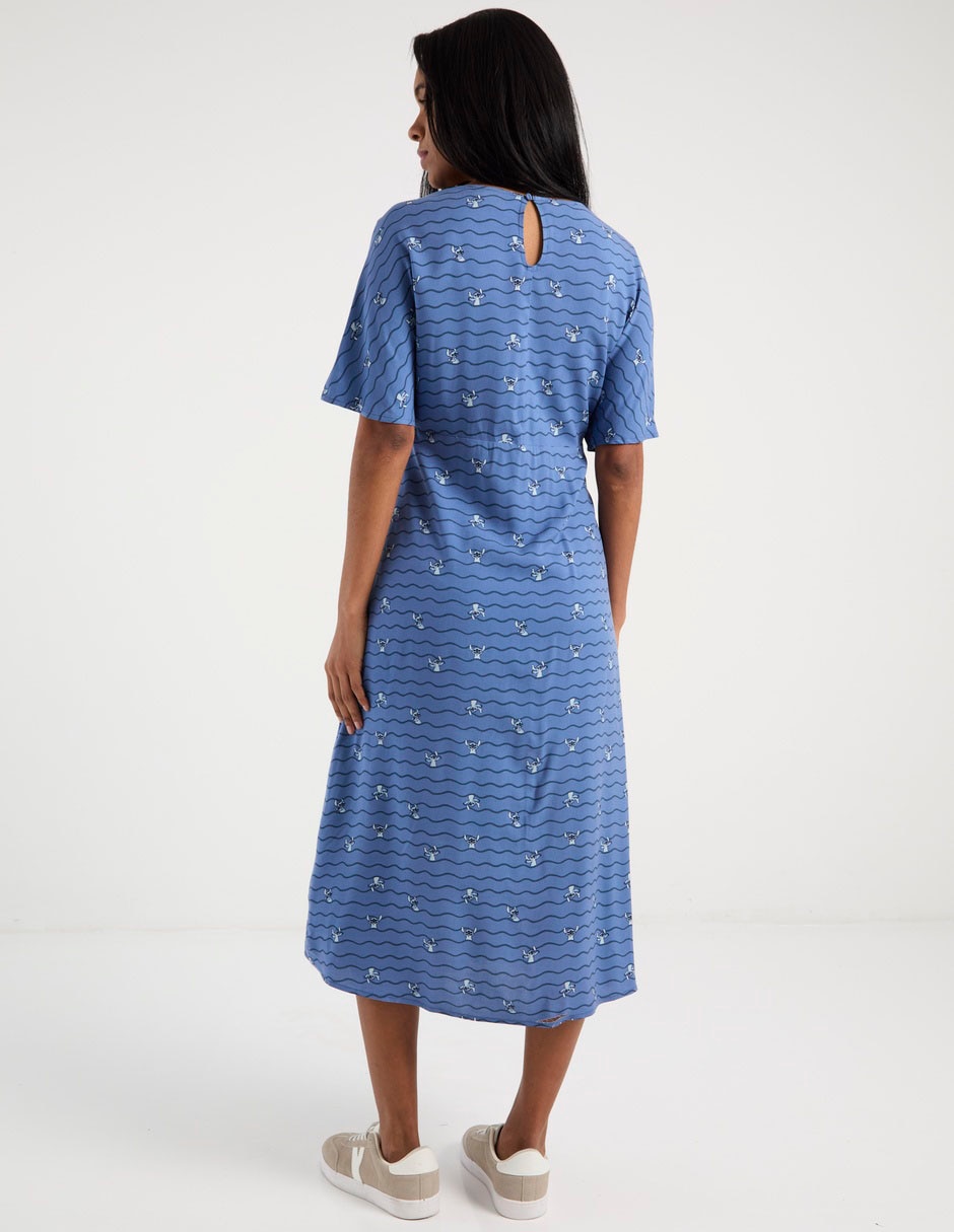 Vestido midi casual para mujer