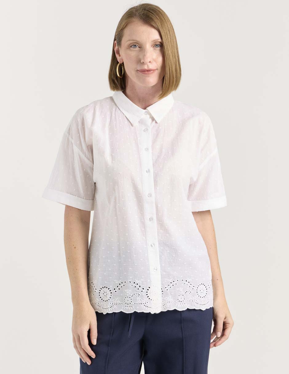 Blusa manga corta para mujer Blusa manga corta para mujer