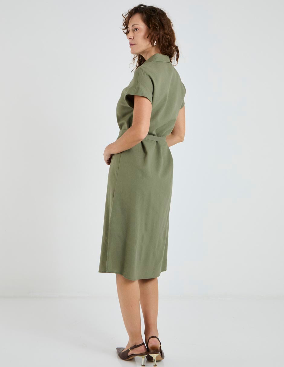 Vestido 3/4 casual para mujer