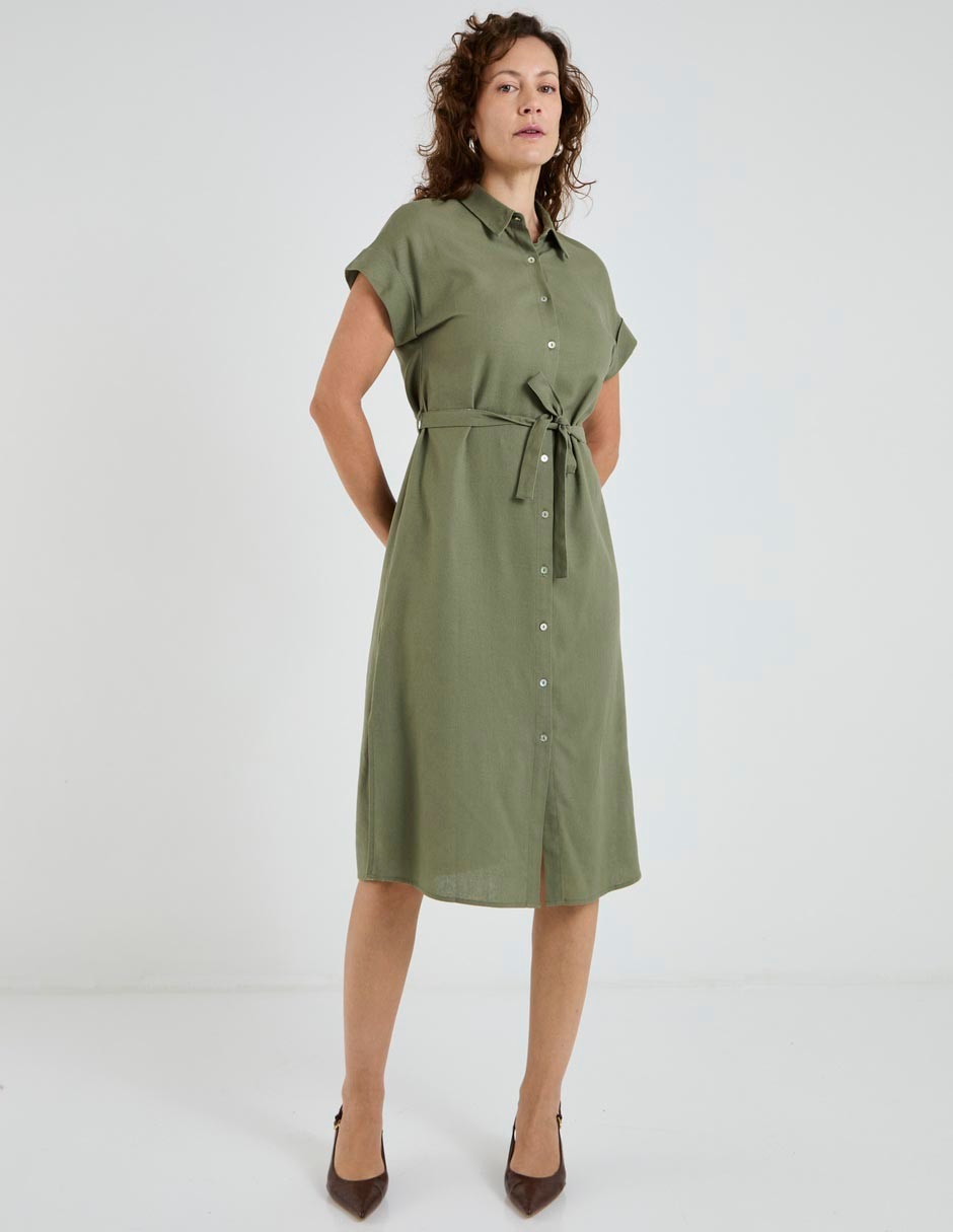 Vestido 3/4 casual para mujer