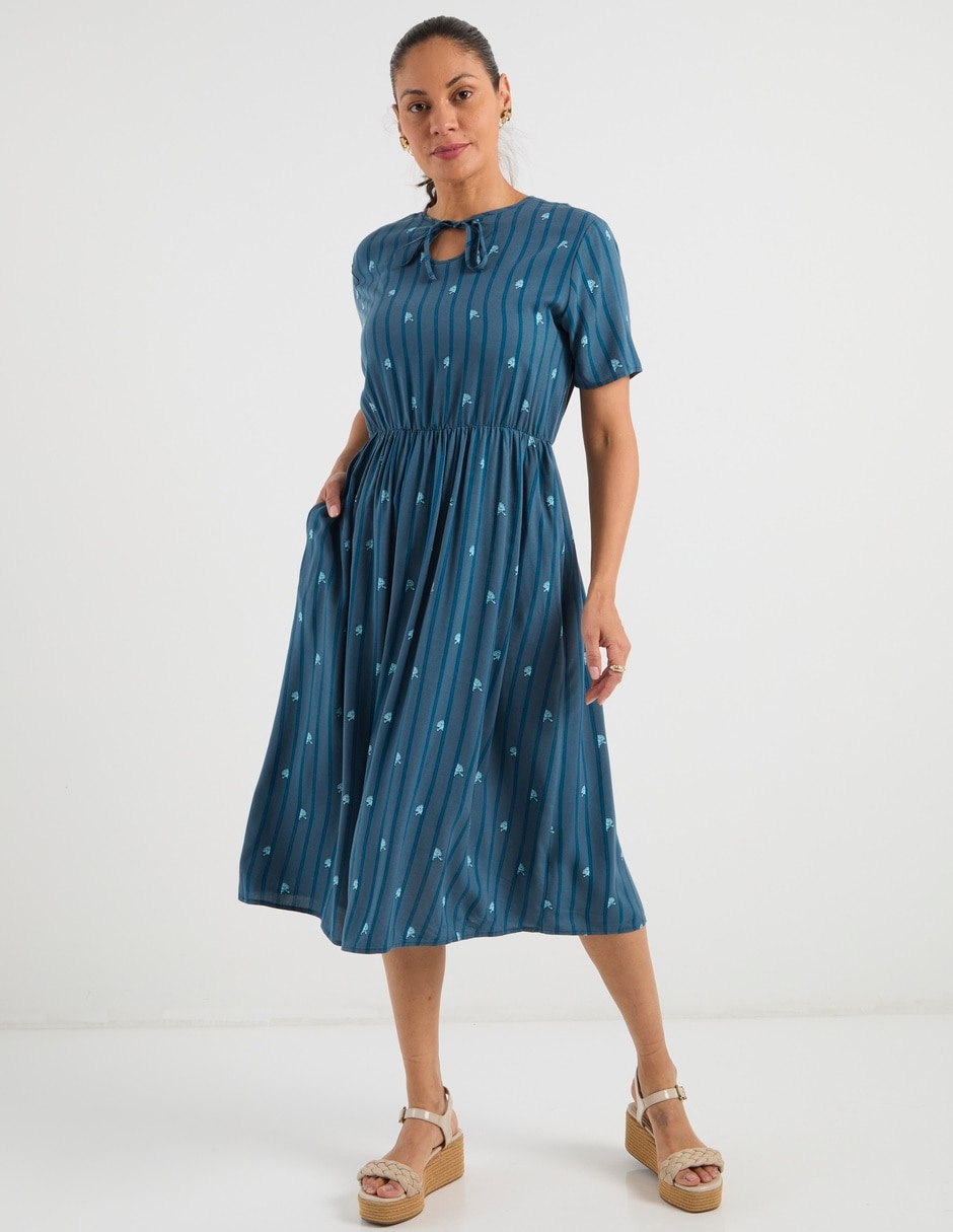 Vestido midi casual toy story para mujer