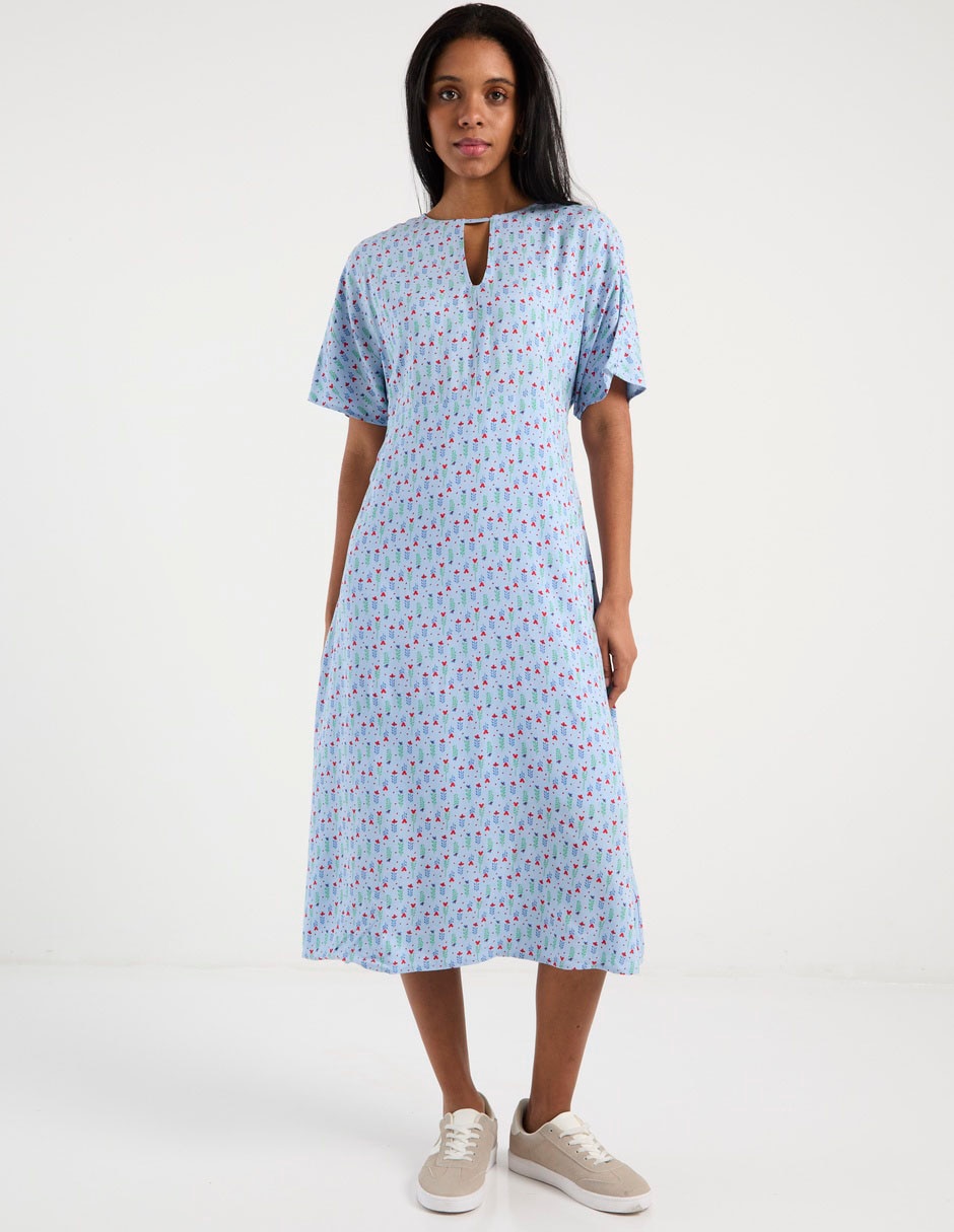 Vestido midi casual para mujer