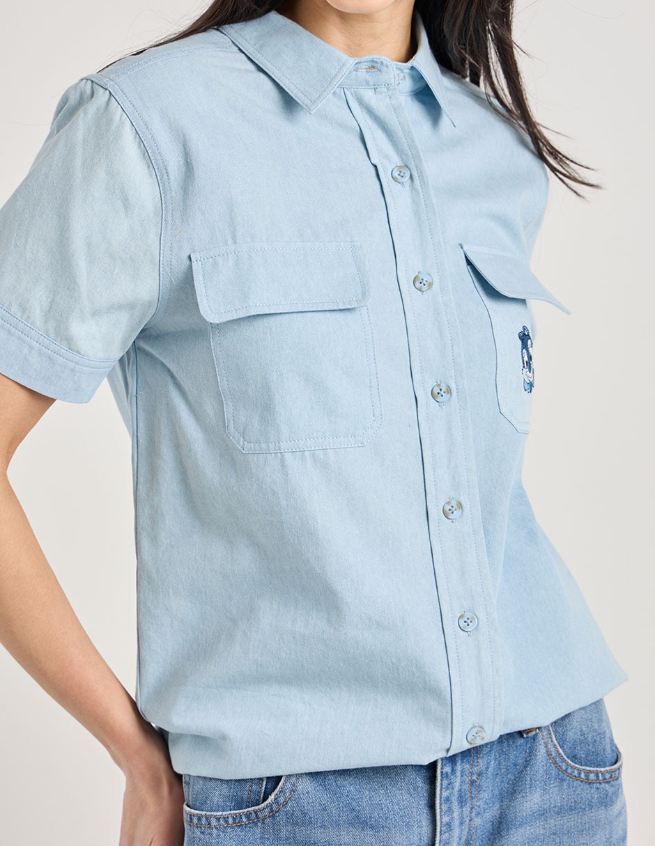 Blusa manga corta para mujer 10