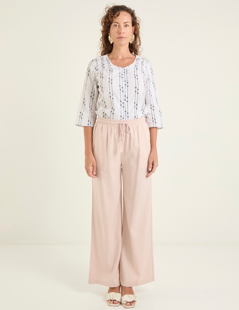 Pantalón straight para mujer 4