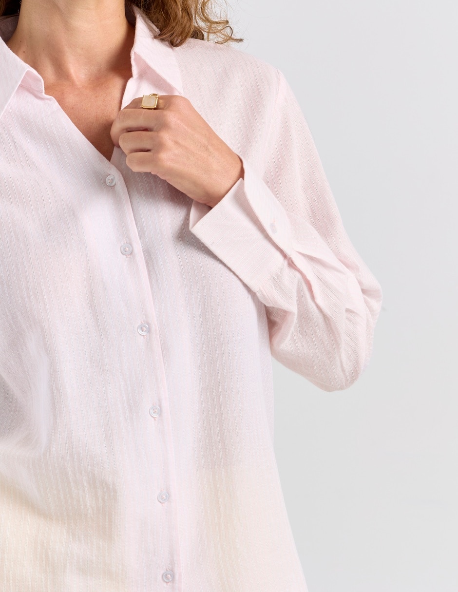 Blusa manga larga para mujer 5