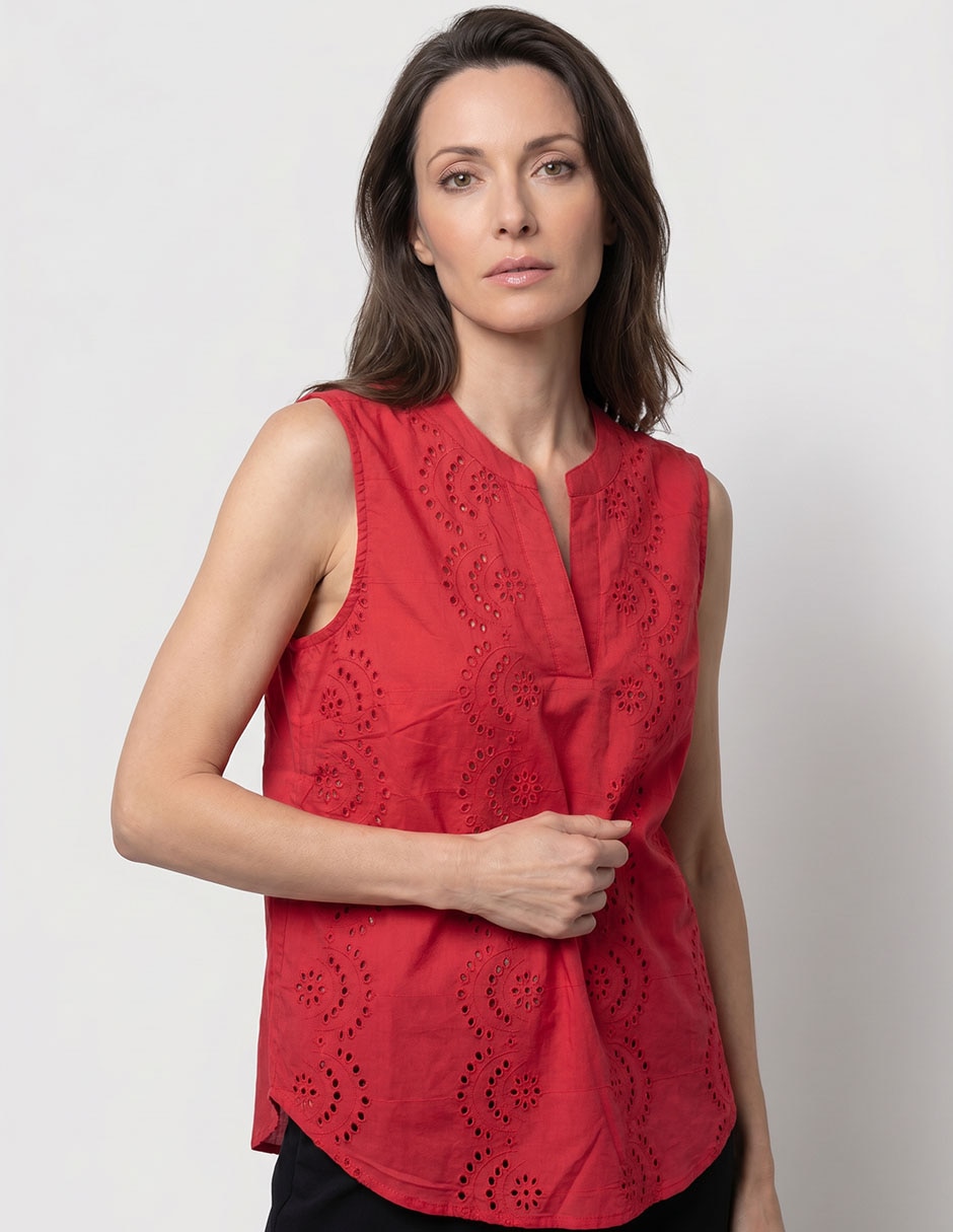 Blusa Weekend sin manga para mujer