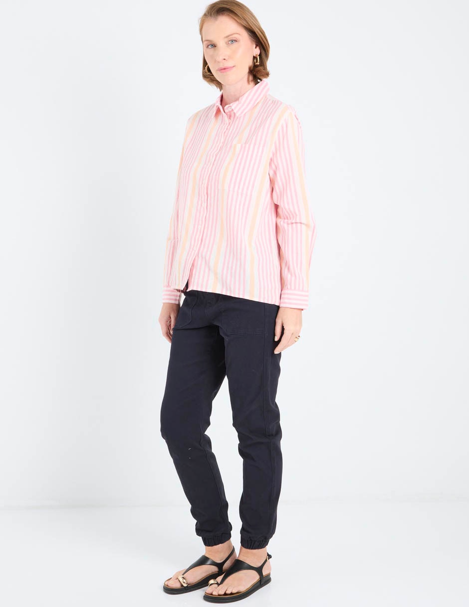 Blusa Weekend manga larga para mujer