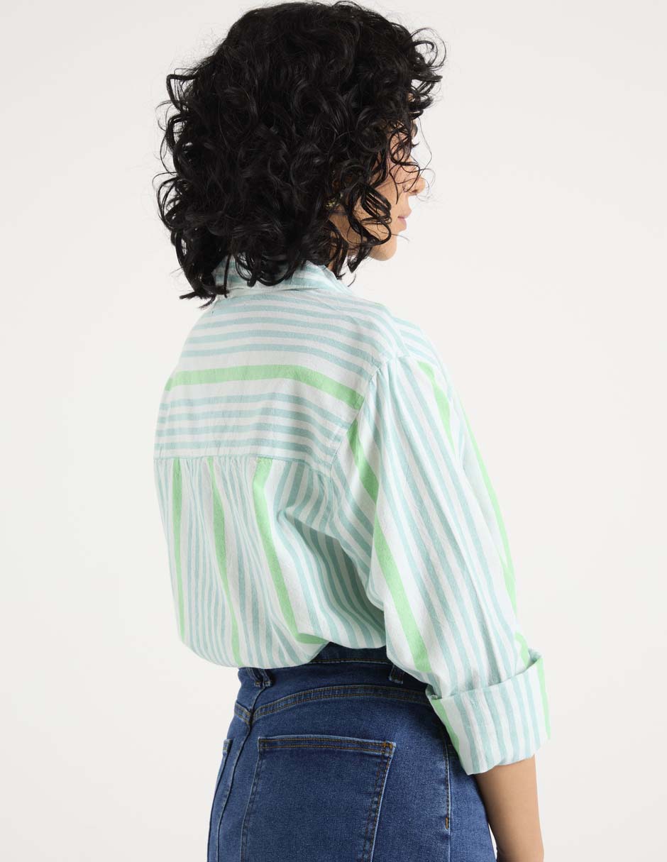 Blusa manga larga para mujer 6
