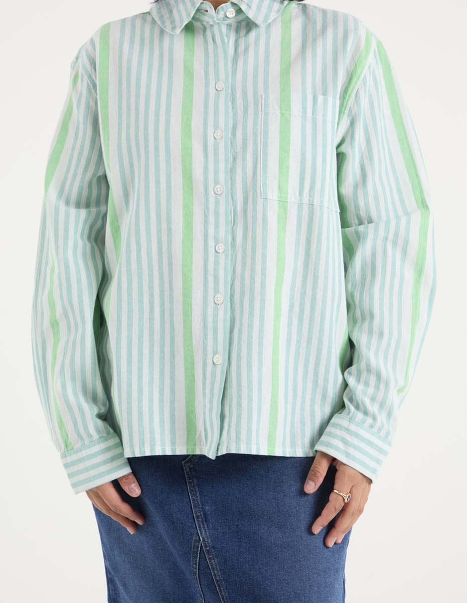 Blusa manga larga para mujer 7