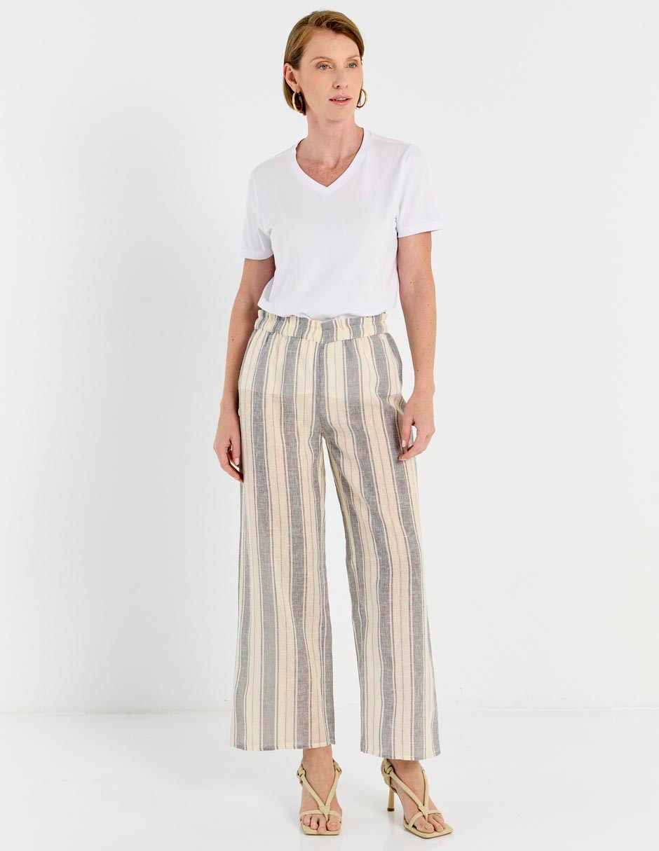 Pantalón wide leg para mujer 4