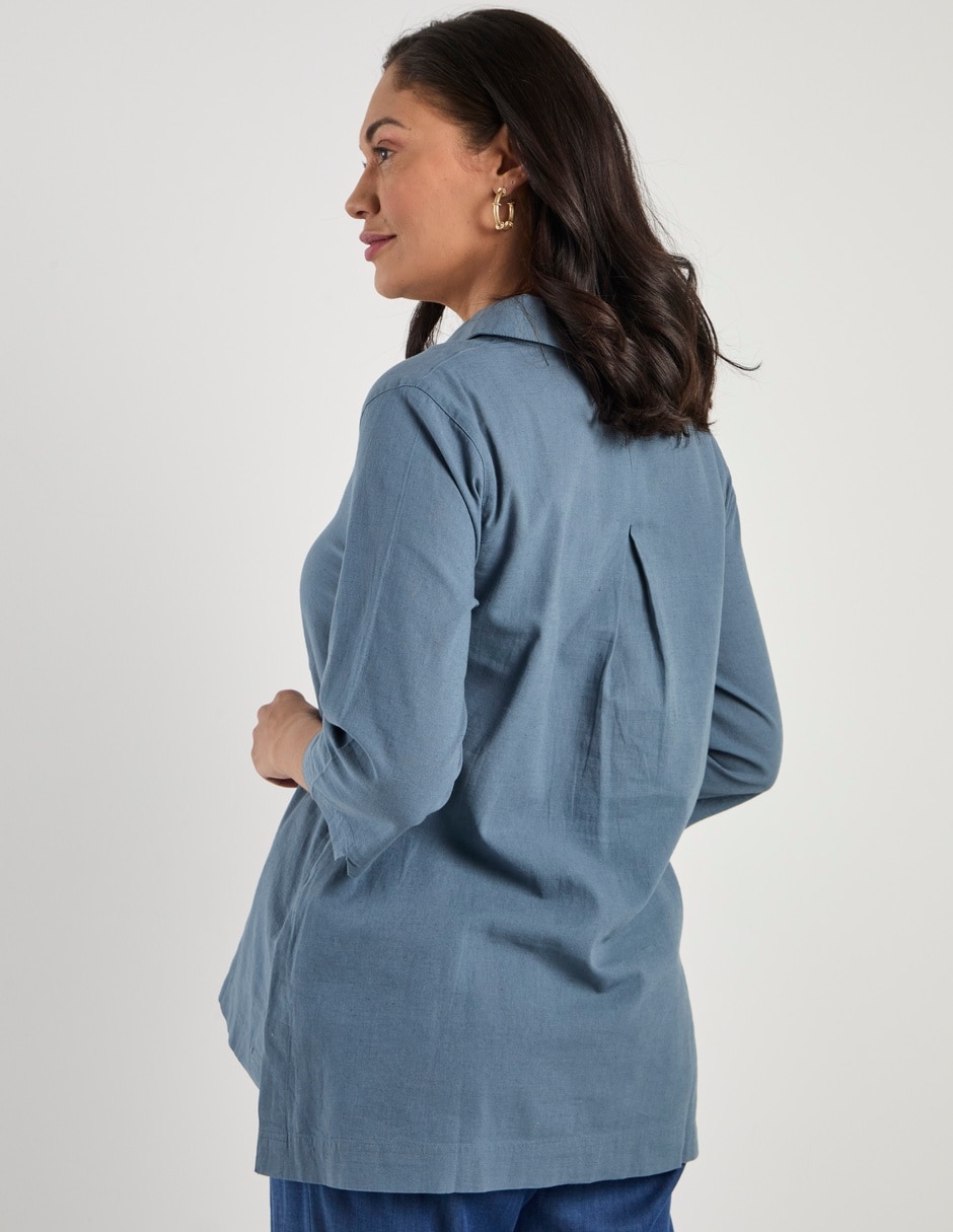 Blusa manga 3/4 para mujer 6
