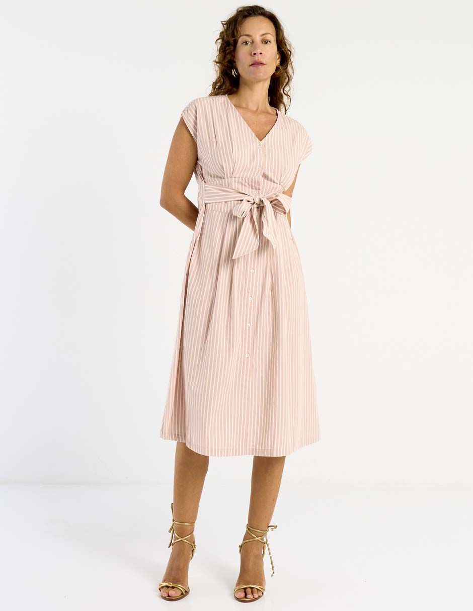 Vestido a la rodilla casual para mujer Vestido a la rodilla casual para mujer