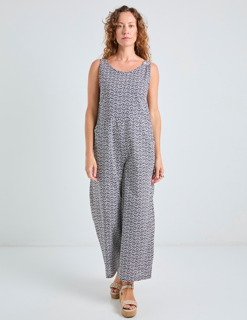 Jumpsuit estampado para mujer