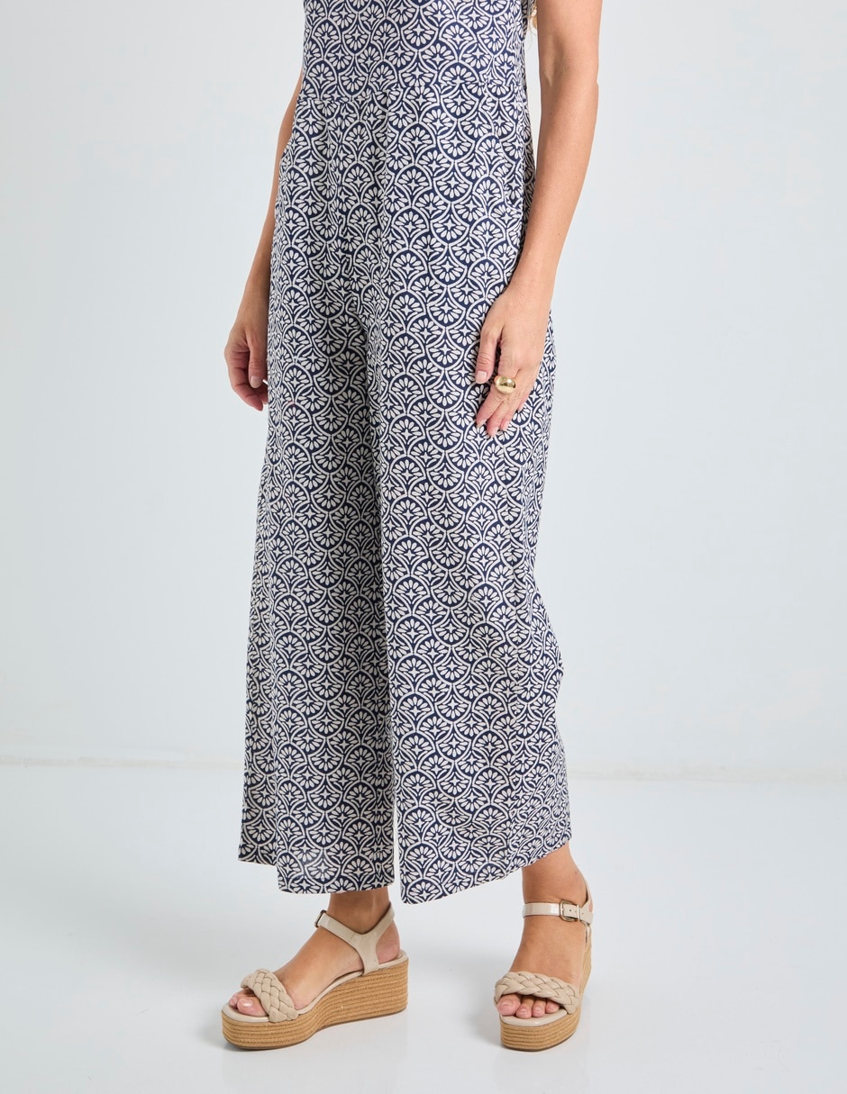 Jumpsuit estampado para mujer