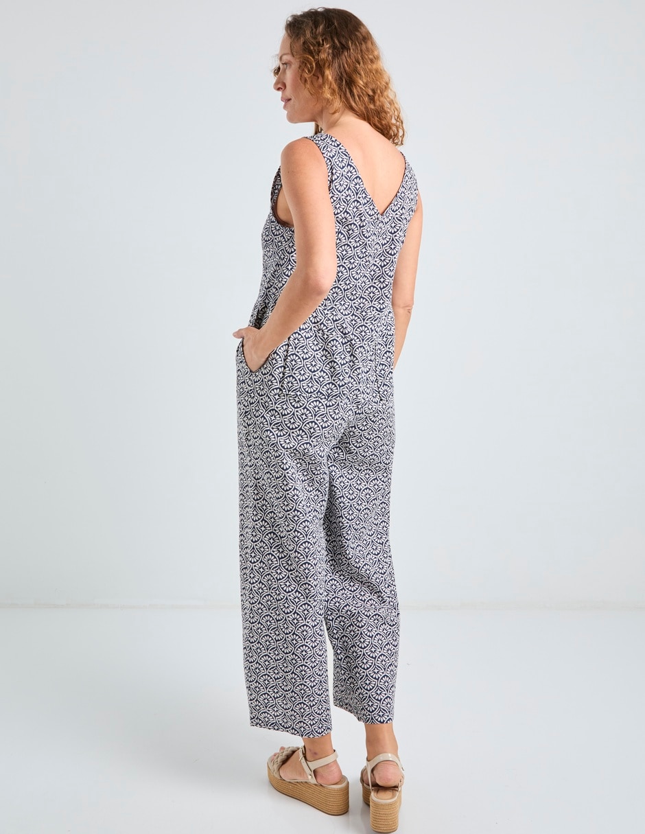 Jumpsuit estampado para mujer