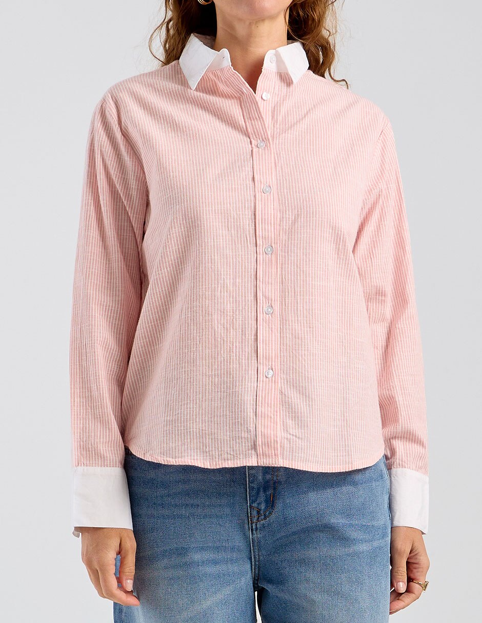 Blusa manga larga para mujer 5