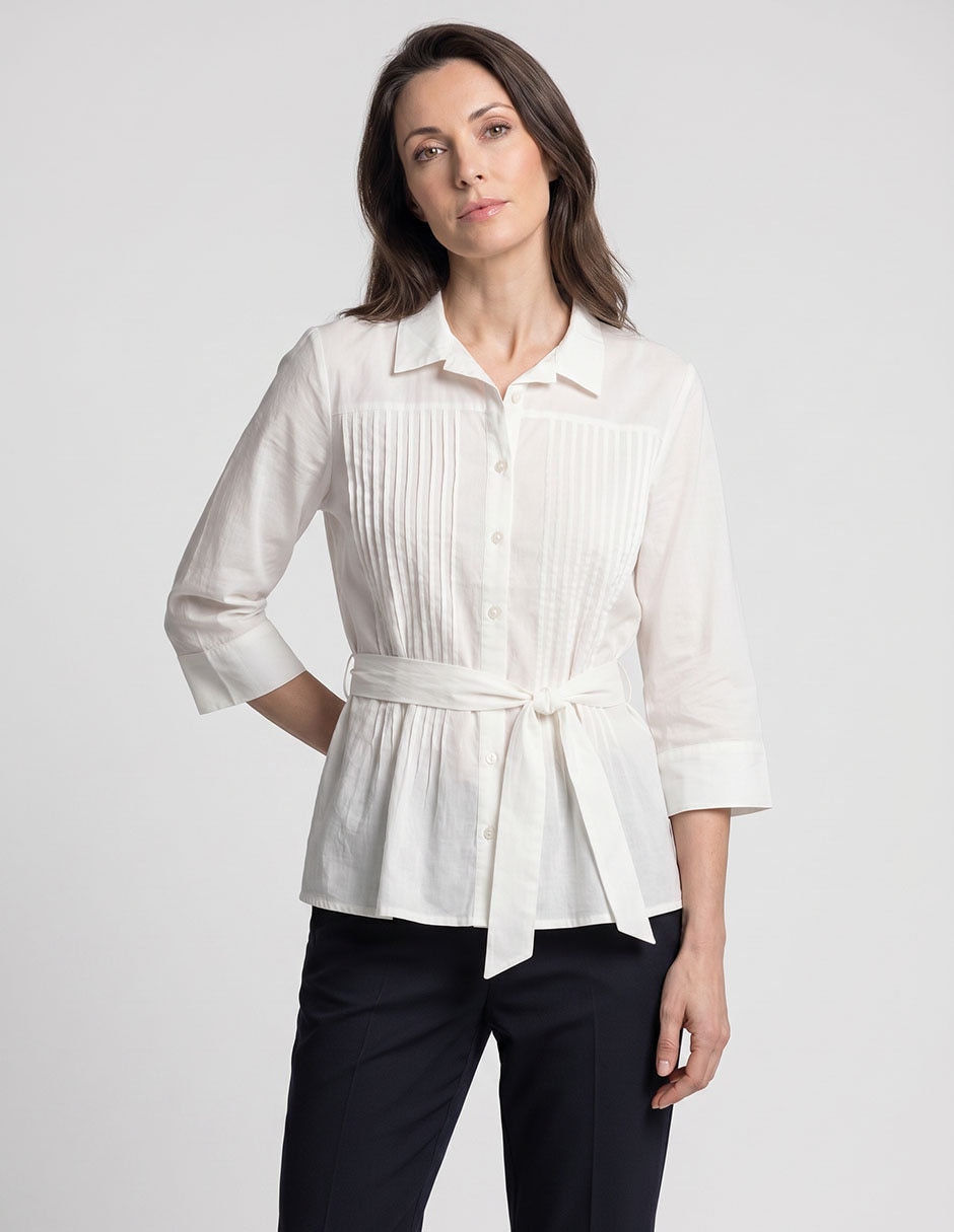Blusa manga 3/4 para mujer