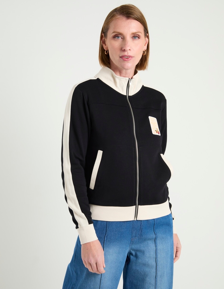 Sudadera con bolsillos para mujer