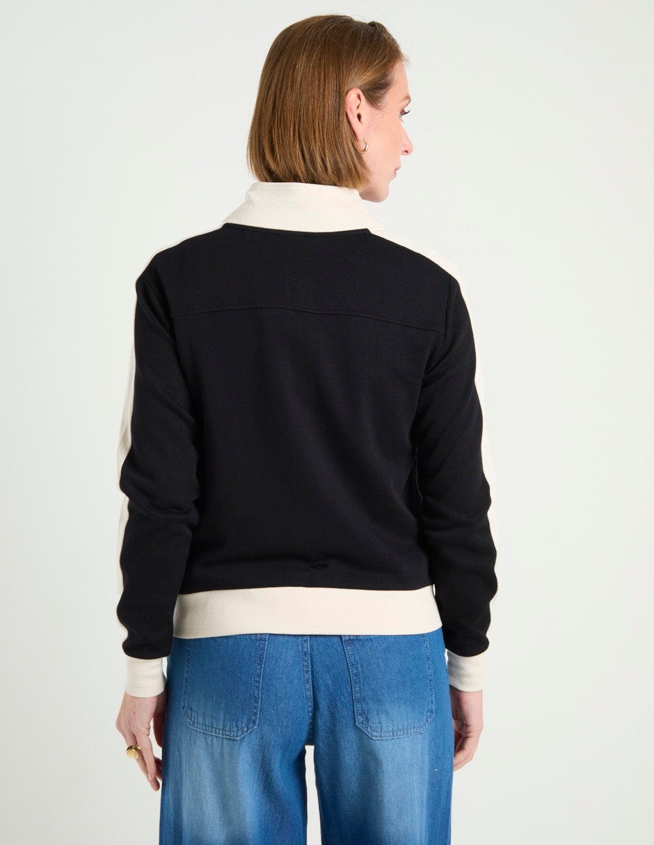 Sudadera con bolsillos para mujer 6