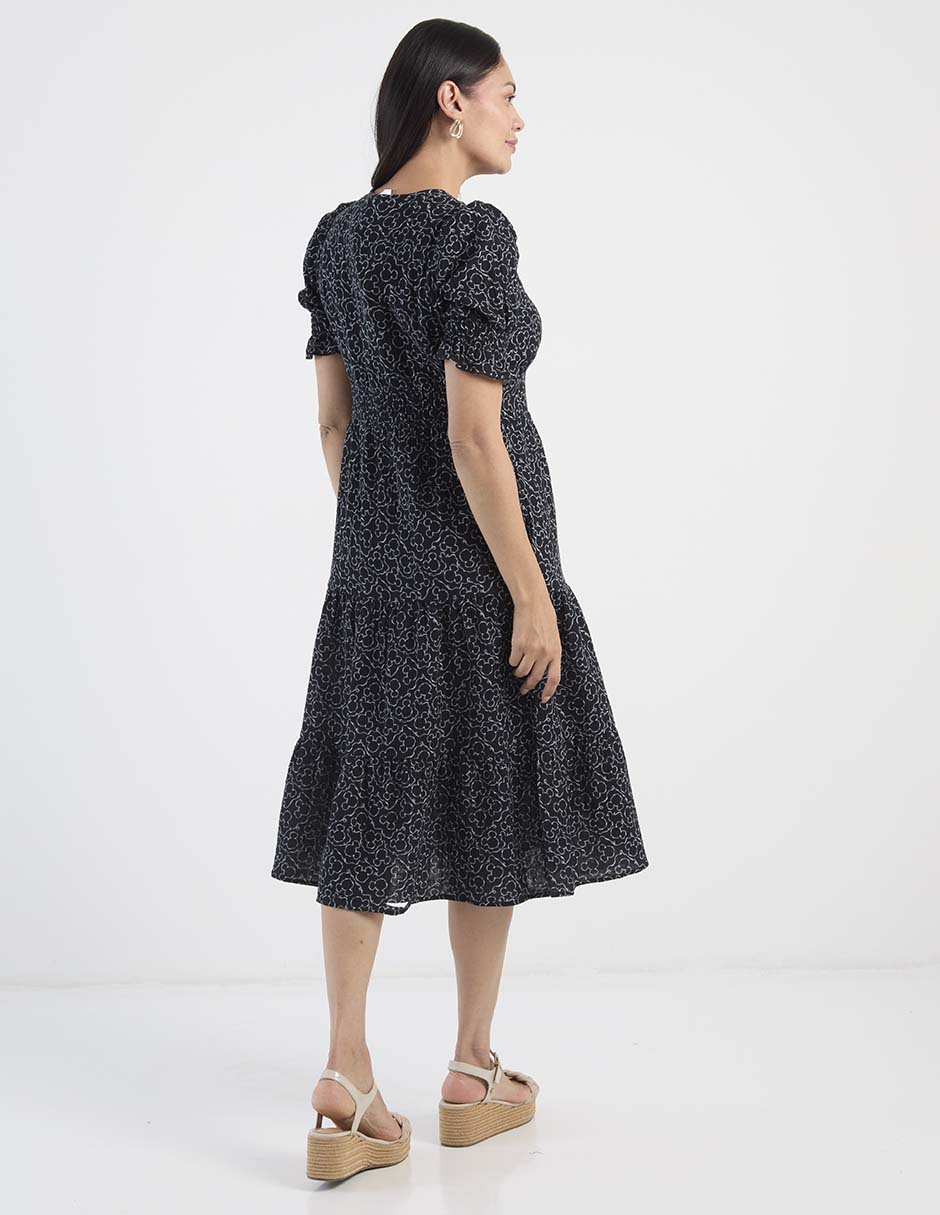 Vestido midi casual para mujer 2