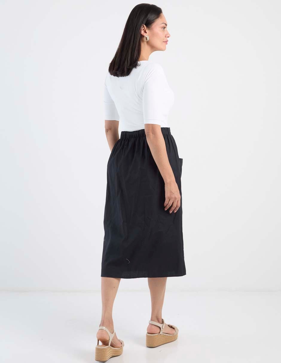 Falda midi Disney Dtr a la cintura
