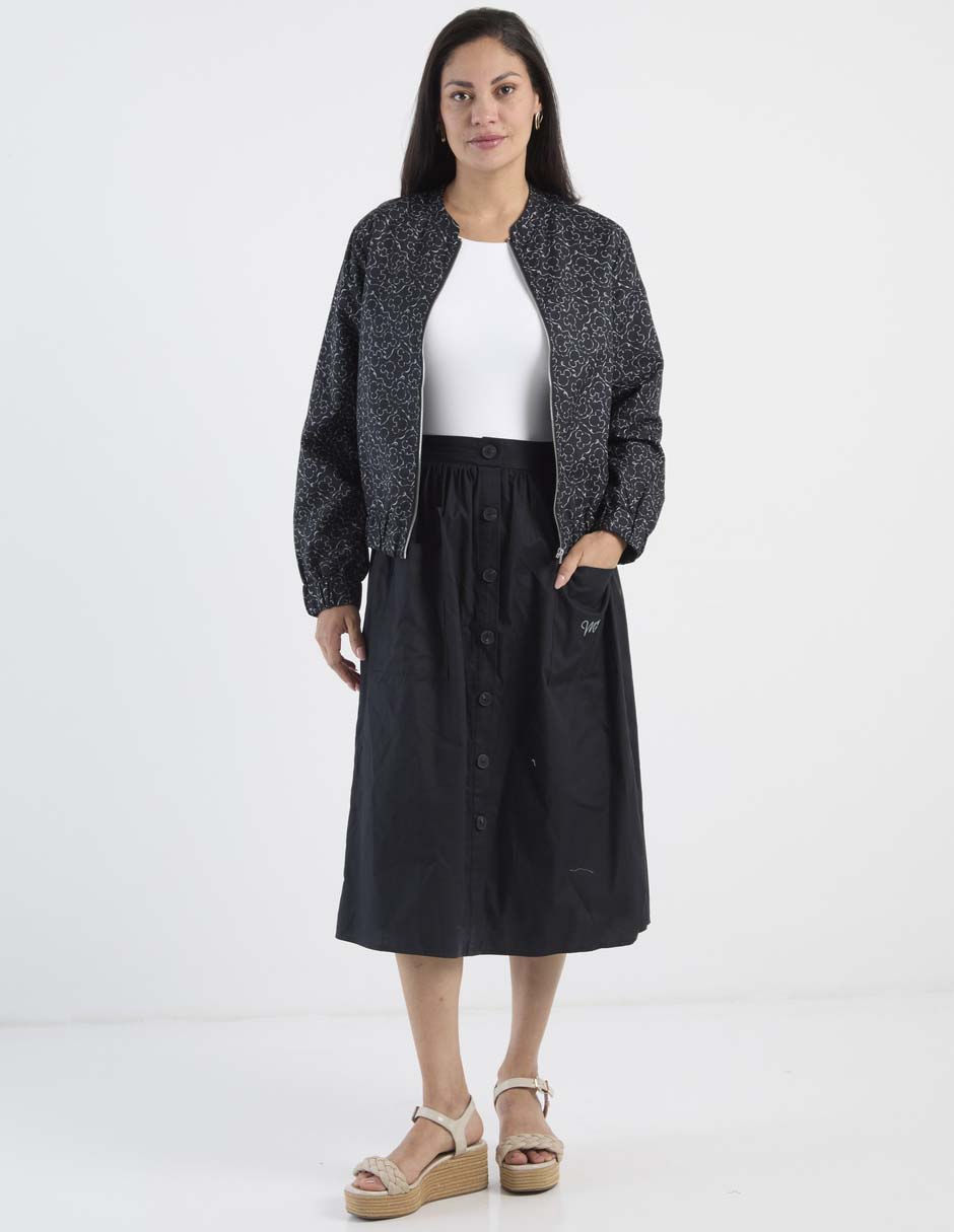 Falda midi Disney Dtr a la cintura