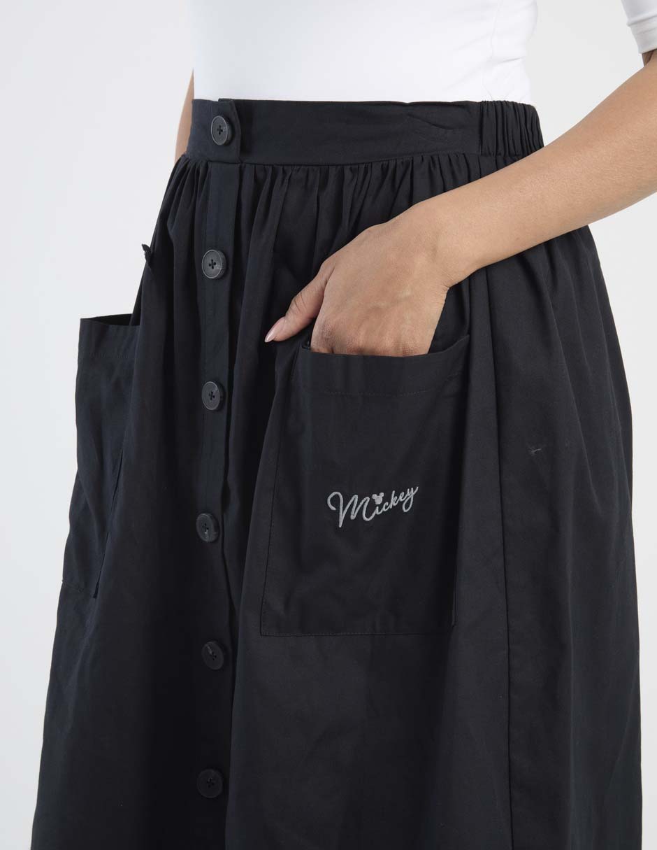 Falda midi Disney Dtr a la cintura
