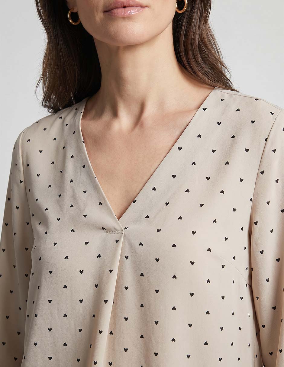 Blusa manga 3/4 para mujer 3